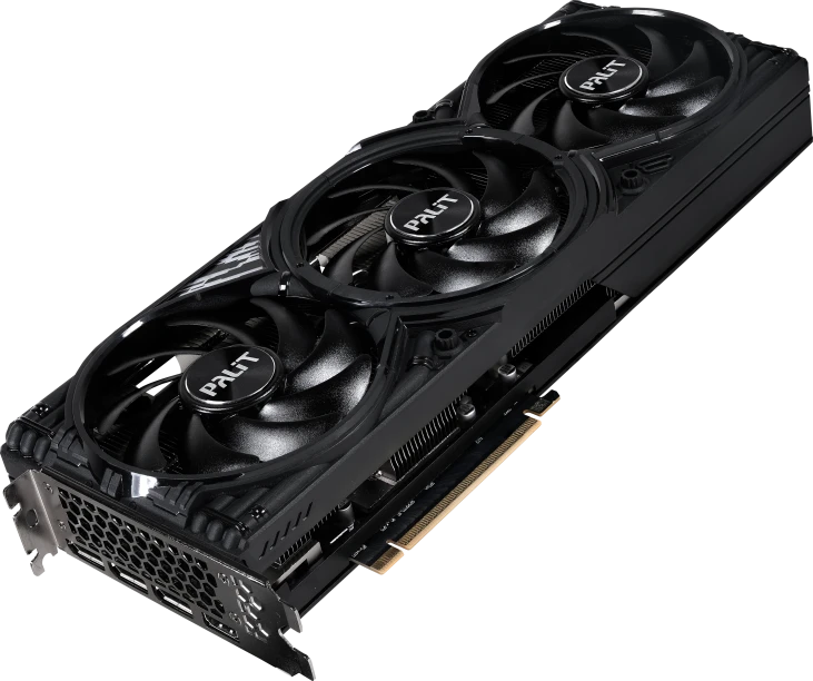Видеокарта Nvidia GeForce RTX 5070 Ti 16 ГБ GDDR7 Palit GamingPro-S OC (NE7507TS19T2-GB2031U); 2295-2482 МГц; 28 ГГц; 256 бит; 1xHDMI; 3xDP; 2.5 slot