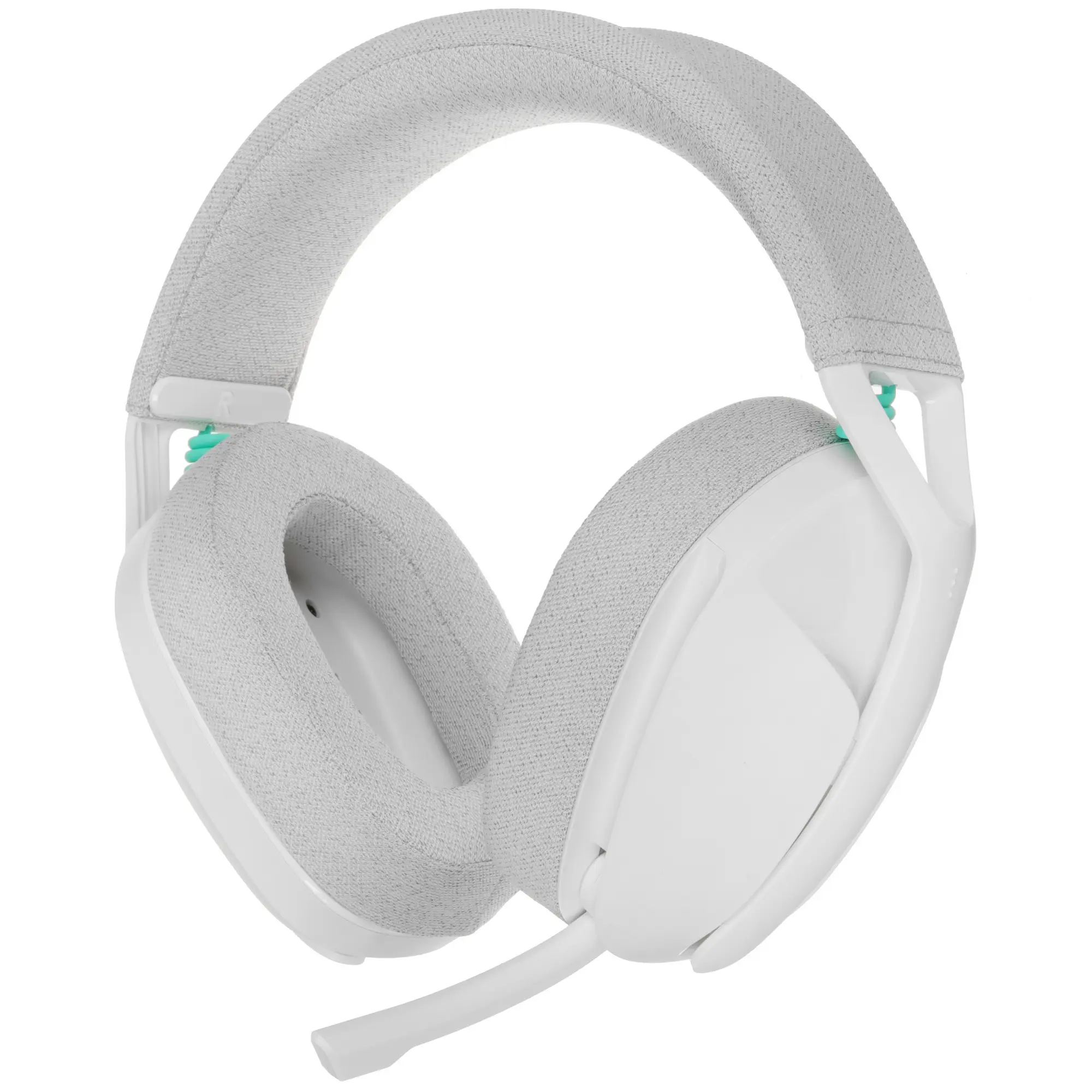 Гарнитура беспроводная Logitech G321 Lightspeed White (981-001569); игровая; BT/2.4 Ггц; оголовье; 20 - 20 000 Гц; встроенный микрофон; регулятор гром