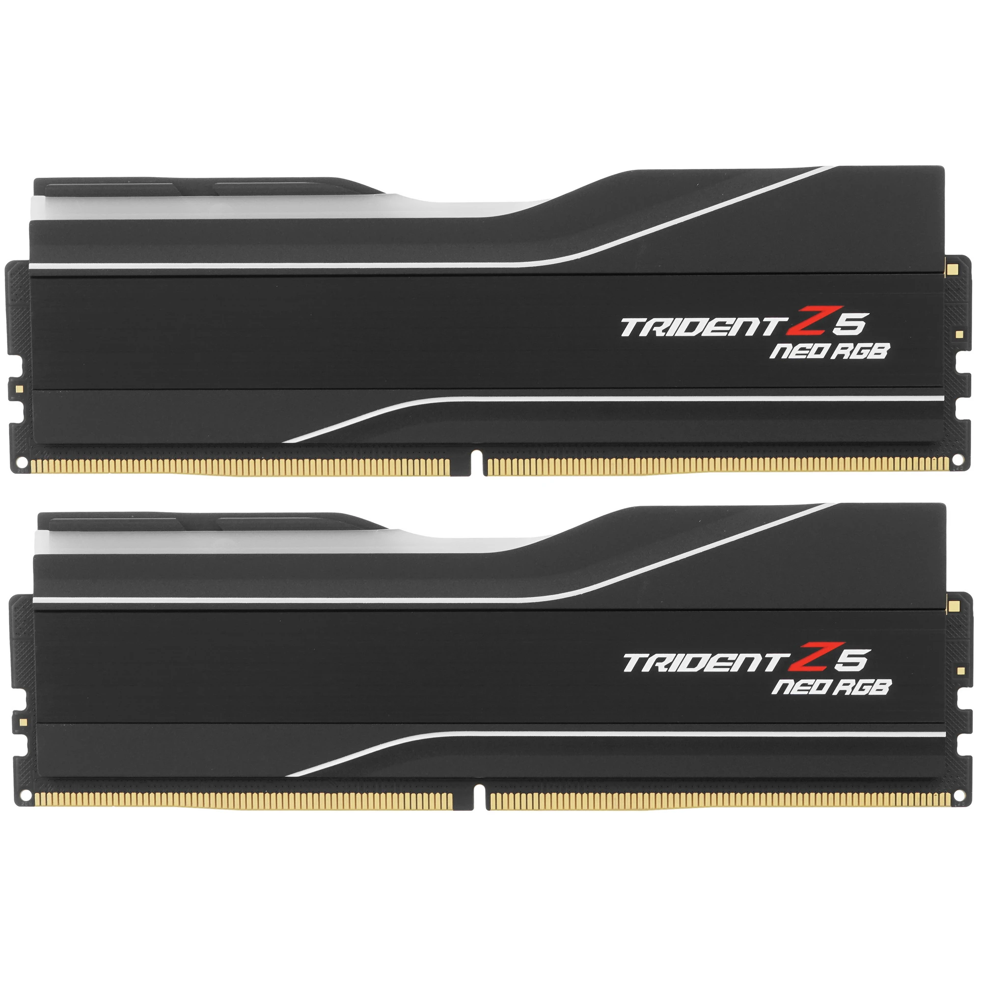 Модуль памяти DDR5 48 Гб (2x24 ГБ) G.Skill Trident Z5 Neo RGB Black (F5-8000J4048G24GX2-TZ5NR); 8000 МГц; радиаторы; RET