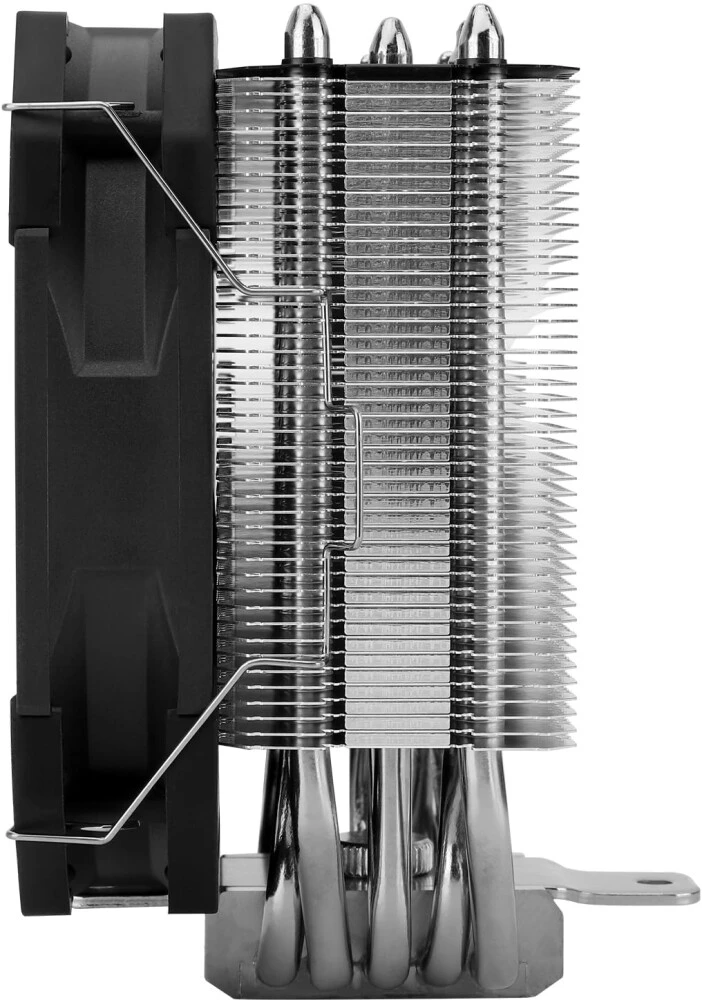 Кулер для процессора 120 мм Thermalright Assassin King 120 MINI V2 (AK120-MINI-V2), 1x120 мм, 4 pin, 1500 об/мин, черный, 150 Вт, 25.6 дБ, 5 трубок