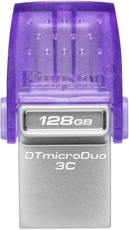 Накопитель USB-флэш 128 ГБ Kingston DataTraveler microDuo 3C 128GB (DTDUO3CG3/128GB***)