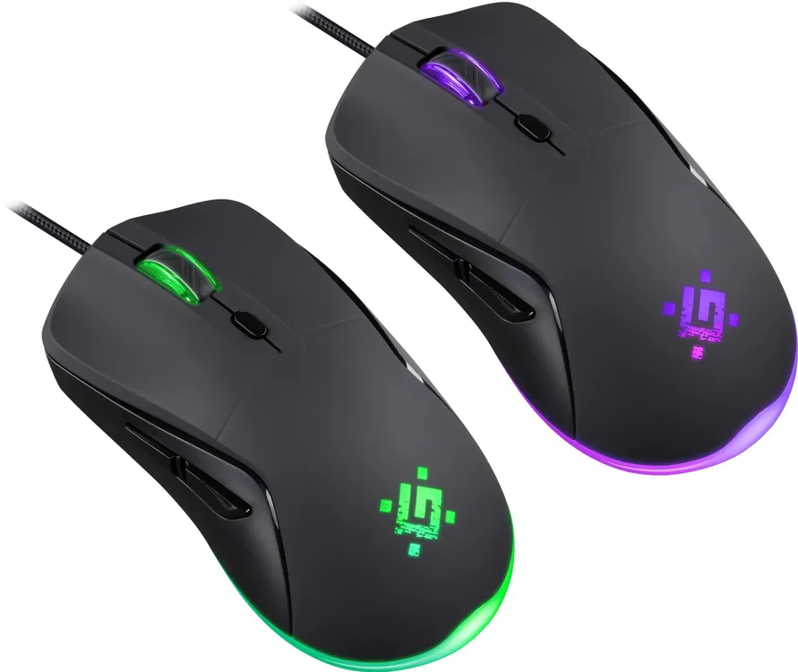 Мышь игровая Defender ARGA GM-049 (52049***); USB; оптический; 1200 - 3600 dpi; 6 кнопок; колесо про