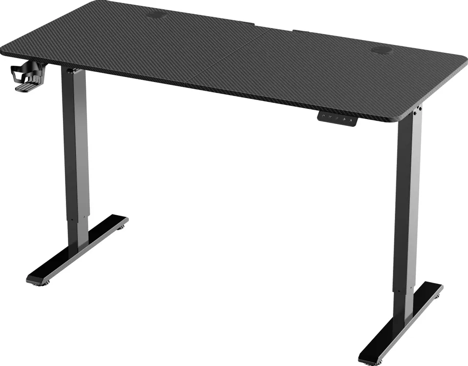 Стол игровой Defender Enazo (64701); 120х60 см; регулируемая высота; 72-117 см; чёрный