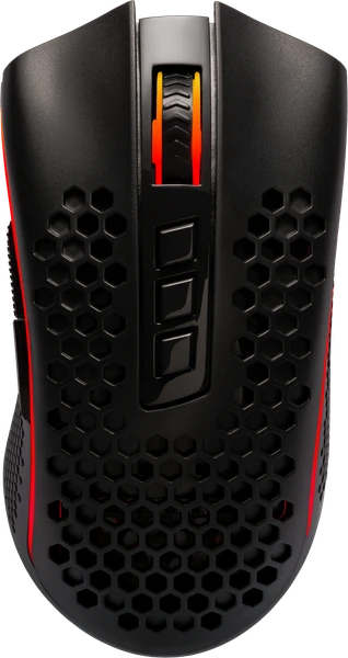 Мышь игровая Redragon Storm Pro (78127); USB + 2.4 Ггц; оптический; 16000 dpi; 8; колесо-кнопка; Li-pol аккумулятор, 700 мА*ч; RGB подсветка; чёрный