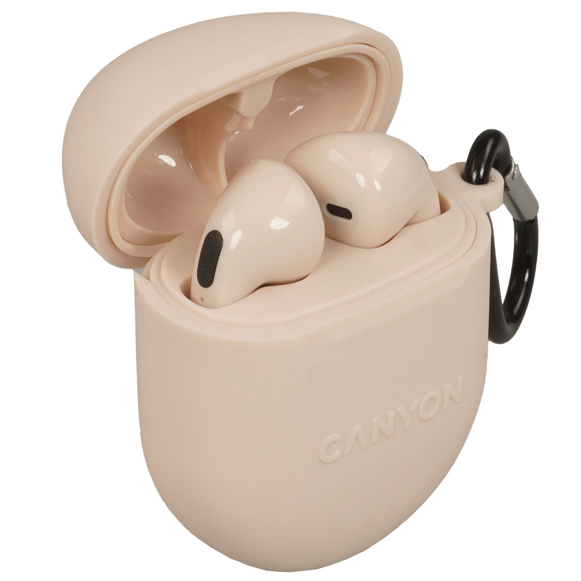 Гарнитура беспроводная Canyon TWS-6 Beige (CNS-TWS6BE***); вкладыши; bluetooth 5,3; без крепления; 20 - 20 000 Гц; встроенный микрофон; Li-Ion аккумул