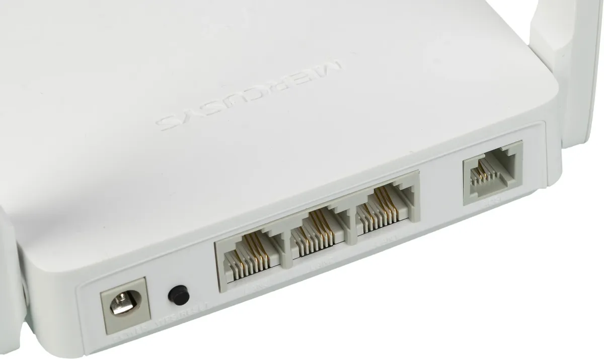 Маршрутизатор Mercusys MW300D***; 1x ADSL; 3xLAN 10/100 Мбит/с; 802.11b/g/n; 300 Мбит/с