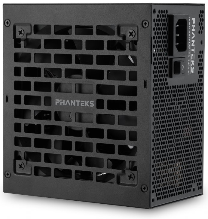 Блок питания 750 Вт PHANTEKS AMP BH 12VHPWR (PH-P750B_BK01); 1x24 pin; 2x8(4+4) pin; 4xSata; 2xMolex; 3x6+2-pin PCI-E; 80+ Bronze; APFC; 120 мм