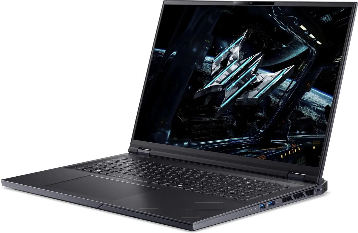Ноутбук 18" 2560x1600 IPS 240Гц Acer Predator Helios 18 AI PH18-73-99GX (NH.QVZCD.002); Intel Core Ultra 9 275HX; 64Гб; 2Тб; NVIDIA GeForce RTX 5080 1