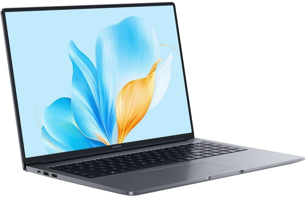 Ноутбук 16" 1920x1200 IPS 60 Гц Honor MagicBook X16 BRG-385 (5301ALXS); Intel Core i3-1315U; 8 Гб; 512 Гб; Intel UHD Graphics ; NO OS; 42 Вт*ч; 1,68 к