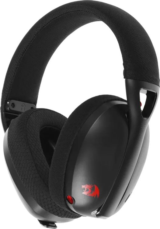 Гарнитура беспроводная Redragon IRE PRO (71535***); игровая; Bluetooth/2.4 Ггц; оголовье; 20 - 20 000 Гц; 17 Ом; микрофон; регулятор громкости; микроф