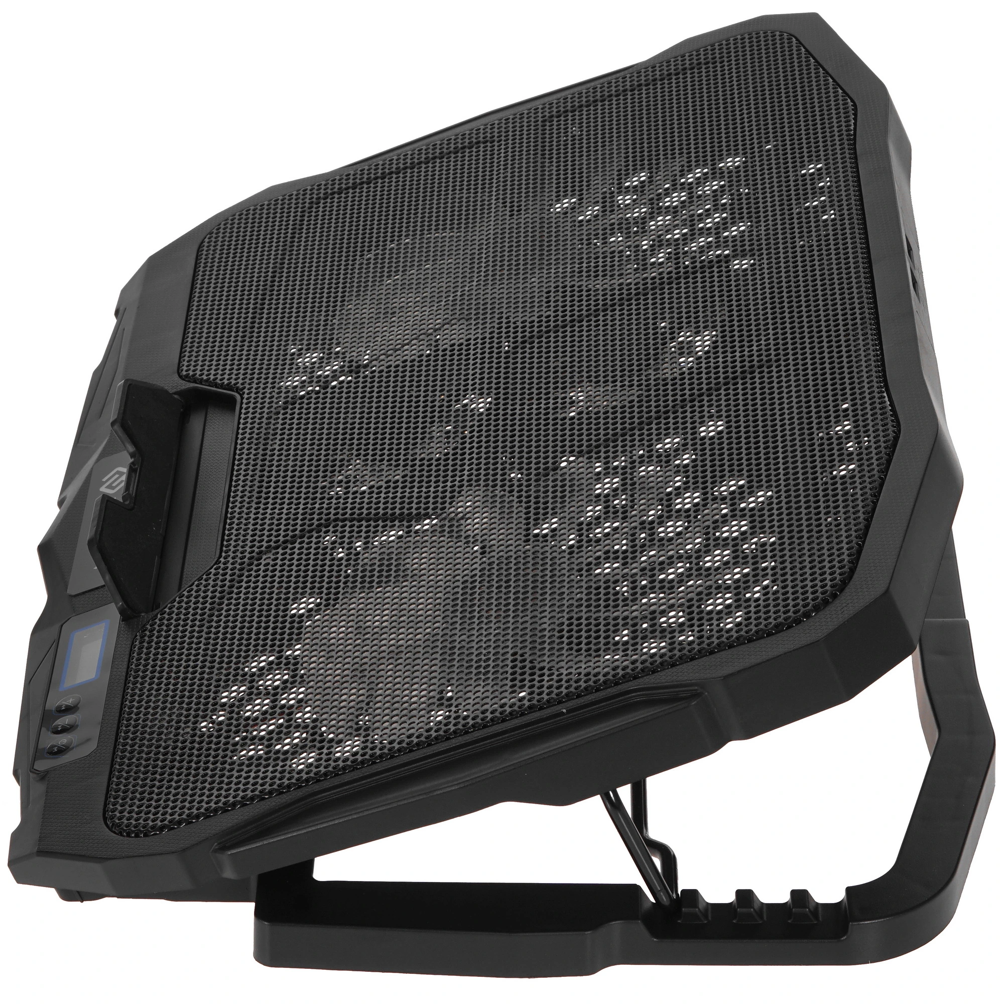 Подставка для ноутбука 17,3" Digma (D-NCP170-4****); пластик; 2 х 120 мм, 2 х 70 мм; 1xUSB; чёрный