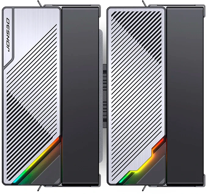 Кулер для процессора 120 мм JONSBO CA80 Black ARGB, 2x120 мм, 4 pin, ARGB, 1800 об/мин, черный, 260 Вт, 32.6 дБ, 6 трубок, алюминий, медь