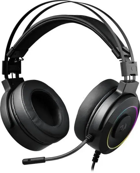 Гарнитура игровая Redragon Lamia 2 (77701***); оголовье (headband); 20 - 20 000 Гц; 32 Ом; 2,0 м; микрофон; регулятор громкости; USB; подсветка; вирту