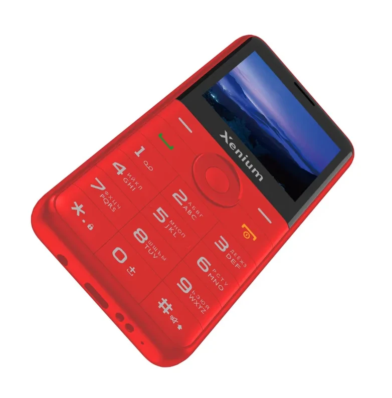 Мобильный телефон Philips Xenium X700 (CTX700RD) красный; 2.31"; TFT; 320x240; 0.3 Мп; 32 Мб/32 Мб; 1 700 мА/ч