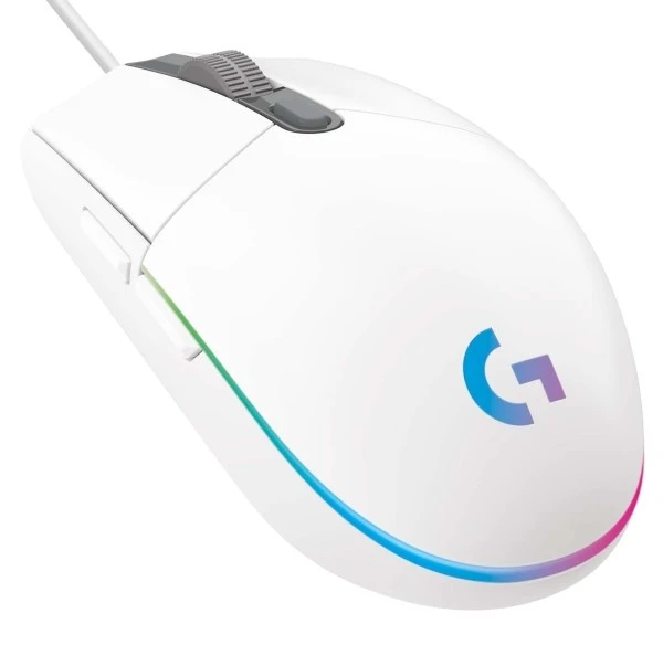 Мышь игровая Logitech G102 LIGHTSYNC White (910-005824***); USB; оптический; 200 - 8000 dpi; 6 кнопок; кол