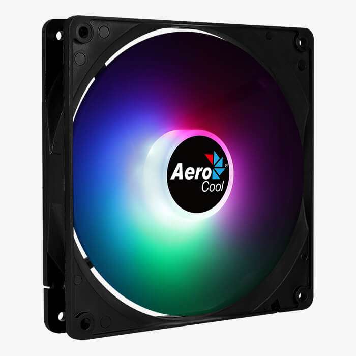 Вентилятор 140 мм AeroCool Frost 14 FRGB (4718009158078***); 3-pin + 4-pin (Molex); 800 об/мин; 24,2