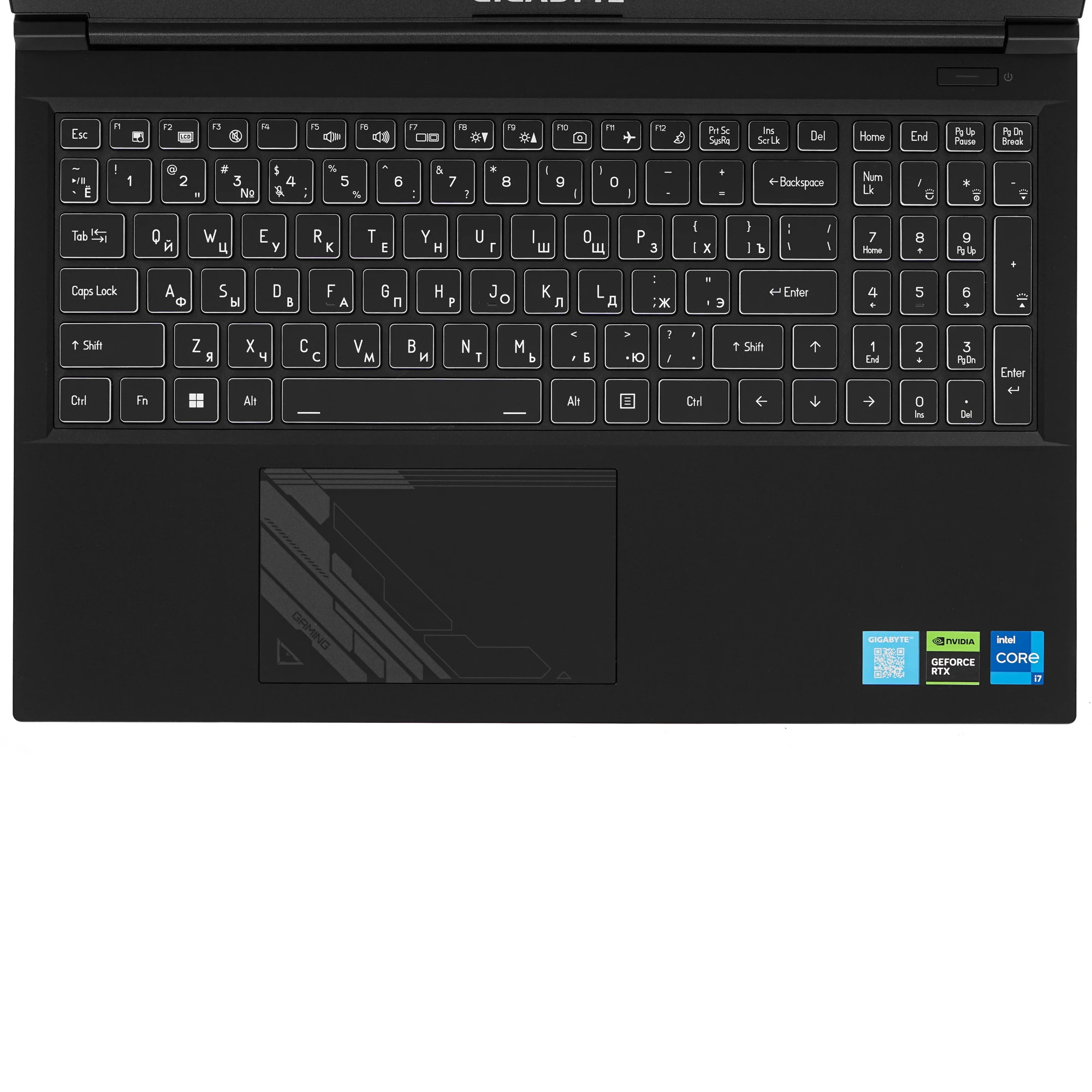 Ноутбук 15.6" Gigabyte G5 MF; 1920x1080 IPS 144 Гц; Intel Core i7-13620H; 16 Гб/1 Тб; NVIDIA GeForce RTX 4050; 6Гб; NO OS; 54 Вт*ч; 2,08 кг; черный