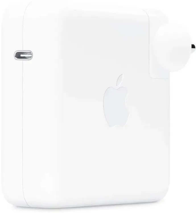 Универсальный блок питания для ноутбука Apple MNF82ZM/A; Type-C; 87Вт; 220В; 5-20В; белый