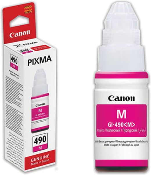 Чернила для Canon (OC-GI-490M***); пурпурный (magenta); Canon Pixma G14XX/G24XX/G34XX/44XX