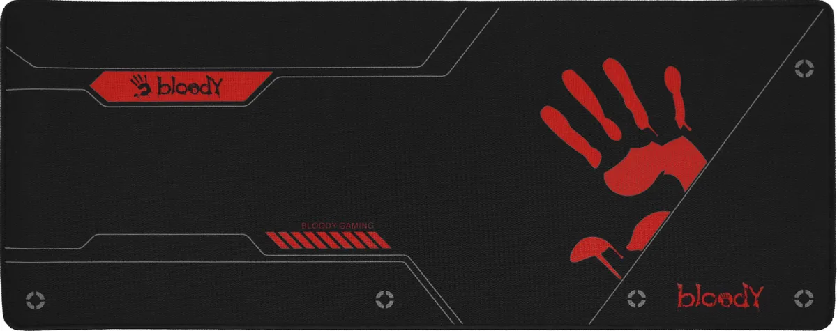 Коврик для мыши A4Tech Bloody BP-50L; ткань + резиновая основа; 750 х 300 х 3 мм; игровая поверхность; рисунок