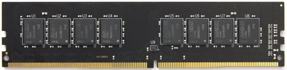 Модуль памяти DDR4 8 ГБ AMD (R948G3206U2S-U); 25600 MБ/с; 3200 МГц; RET