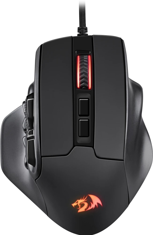 Мышь игровая Redragon AATROX (71276***); USB; оптический; 200 - 12400 dpi; 15 кнопок; колесо-кнопка;