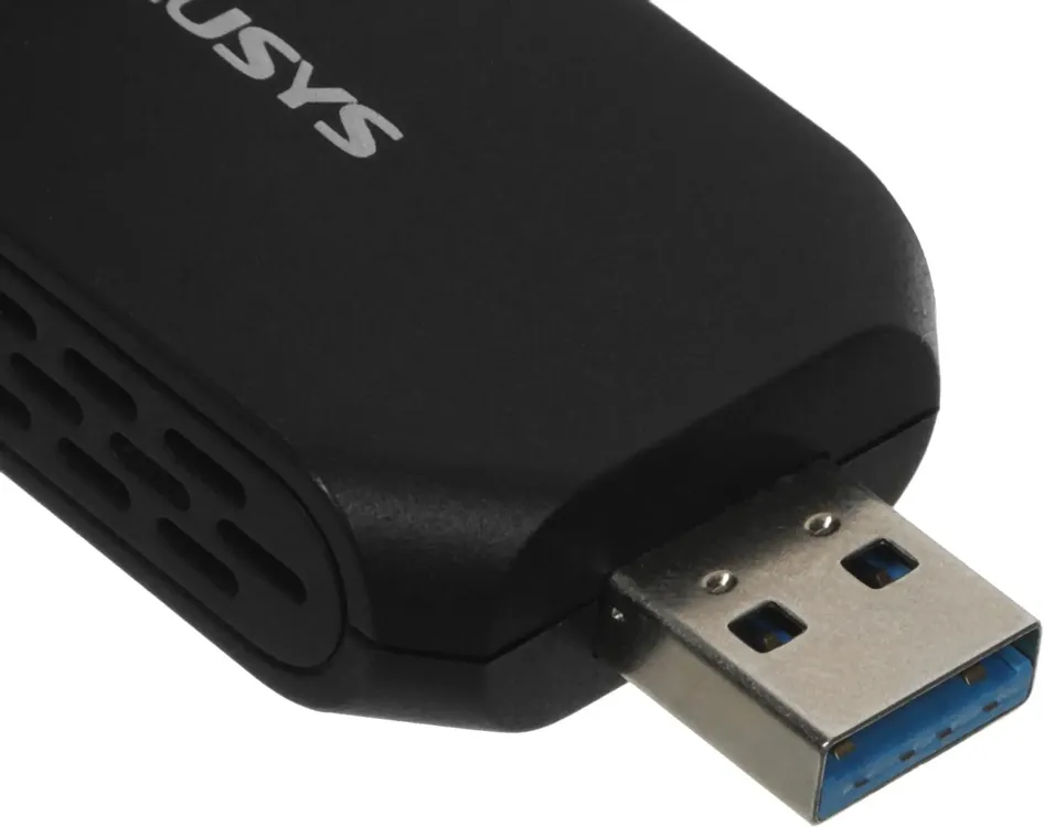 Сетевая карта WiFi Mercusys MA72XH (AX1800); 1775 Мбит/с (574 Мбит/с+ 1201 Мбит/с); 2 ant; USB
