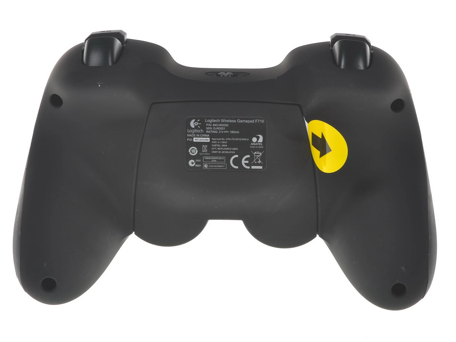 Геймпад беспроводной Logitech F710 (940-000142***); PC; 12 кнопок; 2; обратная связь; 2xAA; серебристый