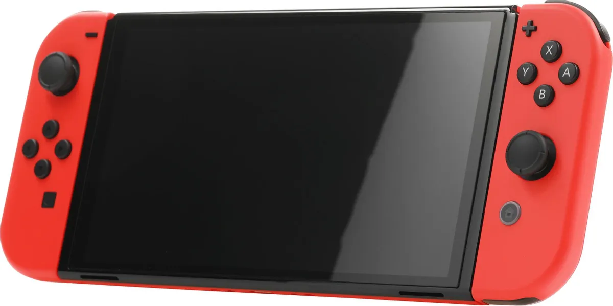 Игровая приставка Nintendo Switch OLED 64Gb Mario Edition (чип+SD_256gb+игры)