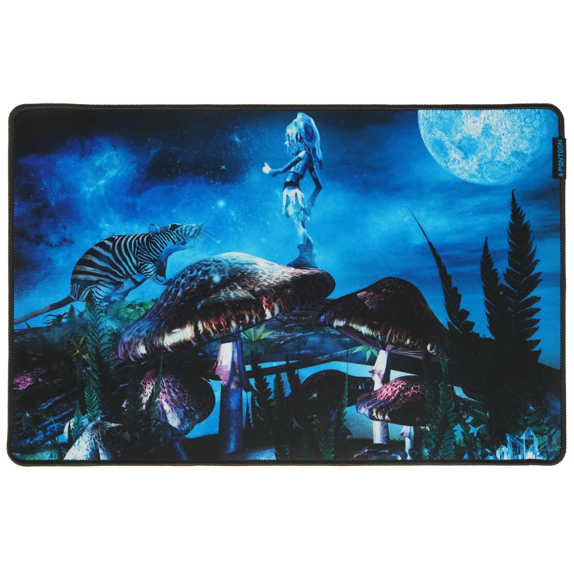 Коврик для мыши Jet.A PANTEON FAIRY PLANET (GP-195SM***); ткань + резиновая основа; 500 х 330 х 3 мм; игровая поверхность; рисунок