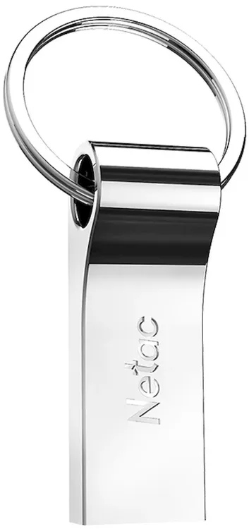 Накопитель USB-флэш 32 ГБ Netac U275 (NT03U275N-032G-20SL); USB 2.0; моноблок; металлический корпec