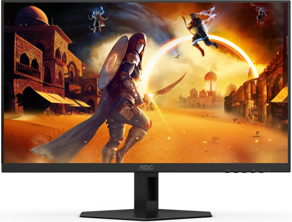 Монитор 27" AOC Gaming 27G4XE; WLED; 16:9; IPS; 1920x1080; 180 Гц; 178°/178°; 300 кд/м²; 1 мс; 1 000:1; 2xHDMI; DP; 2x2Вт; черный