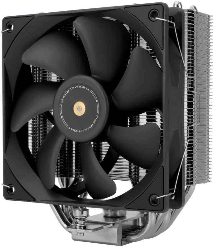 Кулер для процессора 120 мм Thermalright TA120 EX V2 (TRTA120EXV2), 1x120 мм, 4 pin, 1850 об/мин, черный, 150 Вт, 27 дБ, 5 трубок, алюминий, медь