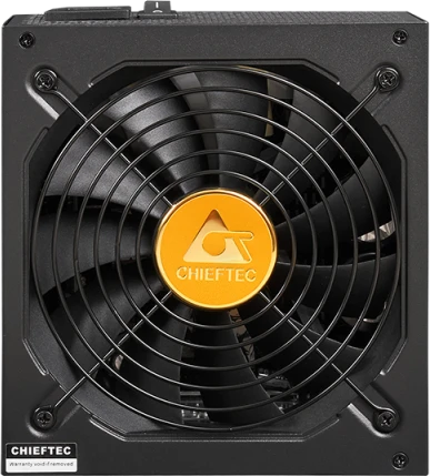 Блок питания 1250 Вт Chieftec Polaris 3.0 12VHPWR (PPS-1250FC-A3); 1x24 pin; 2x8(4+4) pin; 12xSata; 4xMolex; 6x6+2-pin PCI-E; 80+ Gold; APFC; отстегив