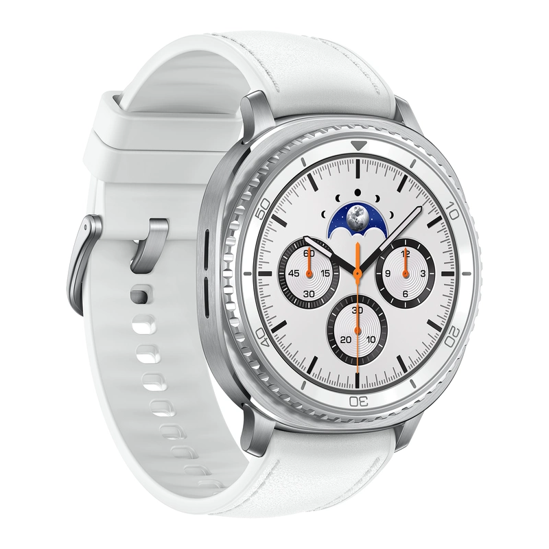 Умные часы Samsung Galaxy Watch 8 Classic 46mm White; (SM-L500NZWA); 1.34"; Super AMOLED; 438x438; BT5.3; IP68; 445 мА/ч; белый