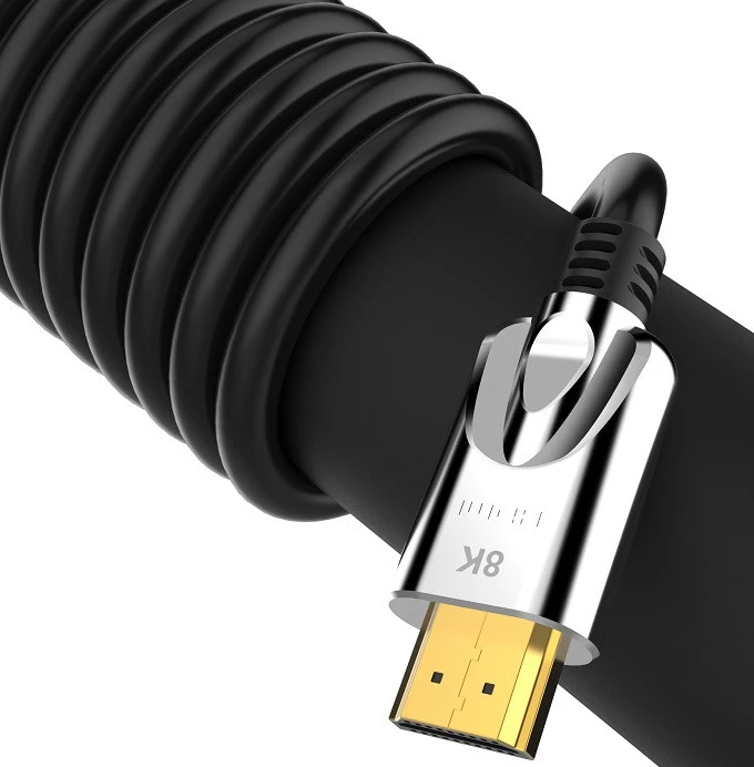 Кабель HDMI->HDMI v.2.1 VCOM (CG862-1.5M***); HDMI Тип A; HDMI Тип A; 8K@60Hz; 1,5 м
