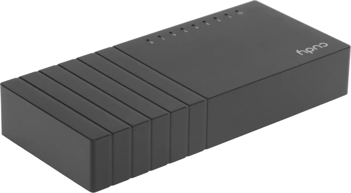 Коммутатор неуправляемый Cudy GS108D; 8x1Гбит/с