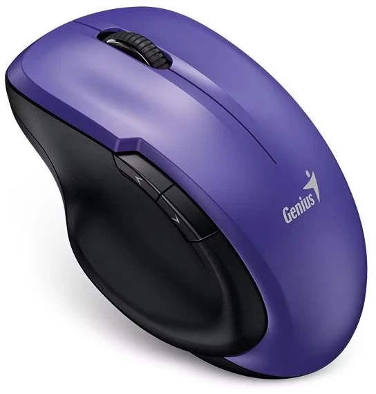 Мышь беспроводная Genius Ergo 8200S Purple (31030029402***); 2.4 ГГц; USB; 1200 dpi; 5 кнопок; колес