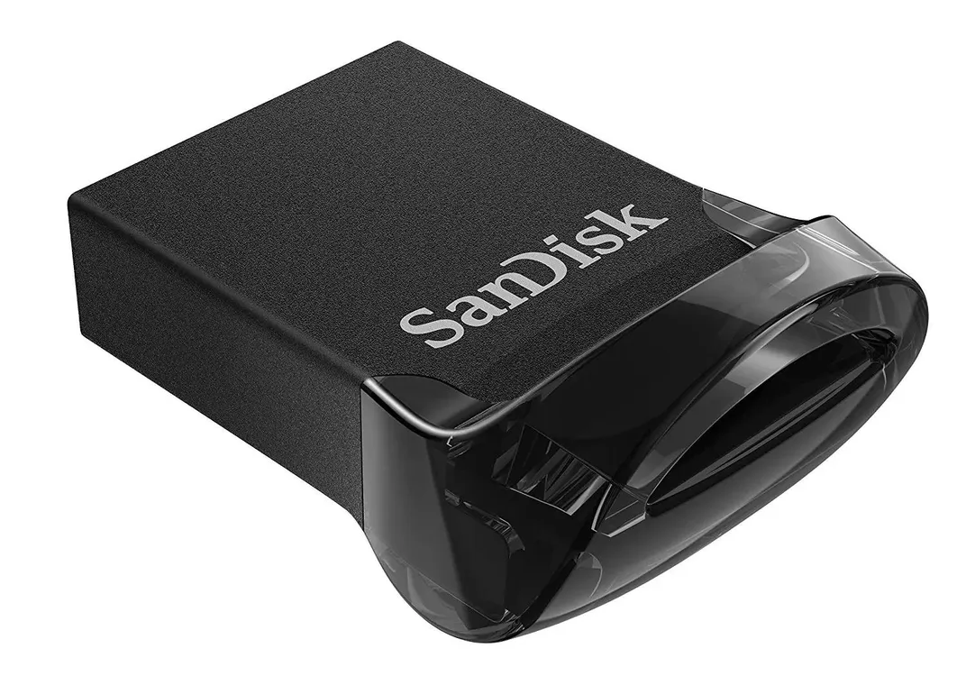 Накопитель USB-флэш 64 ГБ Sandisk Ultra Fit (SDCZ430-064G-G46); USB 3.2 Gen 1; моноблок; чёрный