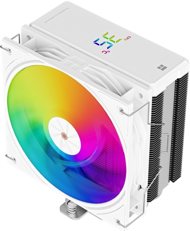 Кулер для процессора 120 мм Thermalright Assassin X 120 R Digital ARGB White (TRAX120RDAW), 1x120 мм, 4 pin, ARGB, USB, 800-2000 об/мин, белый, 225 Вт