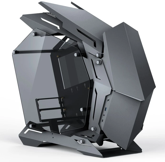 Корпус JONSBO MOD-3 Mini Gray; mATX / Mini-ITX; Mini-Tower; без БП; сталь; 1x3.5" int.; 1 x USB