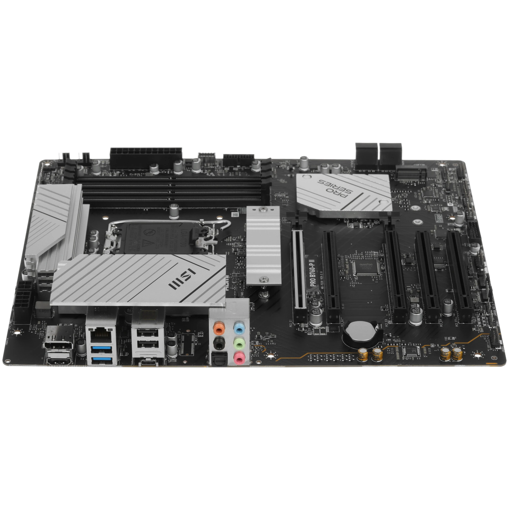 Материнская плата MSI B760-P II (PRO B760-P II***); Socket 1700; ATX; Intel B760; 4хDDR5(7000); 5xPCI-E x16; HDMI; DisplayPort; 4(SATA 6Gb/s); Realtek