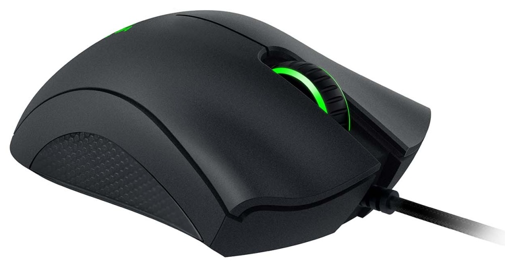 Мышь игровая Razer DeathAdder Essential (RZ01-03850100-R3M1***); USB; 6400 dpi; 5 кнопок; колесо-кно