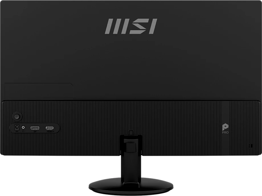 Монитор 24" MSI PRO MP242L (9S6-3PD5CT-016); WLED; 16:9; IPS; 1920x1080; 100 Гц; 178°/178°; 250 кд/м²; 4 мс; 1 000:1; 1xHDMI; 1xDP; чёрный