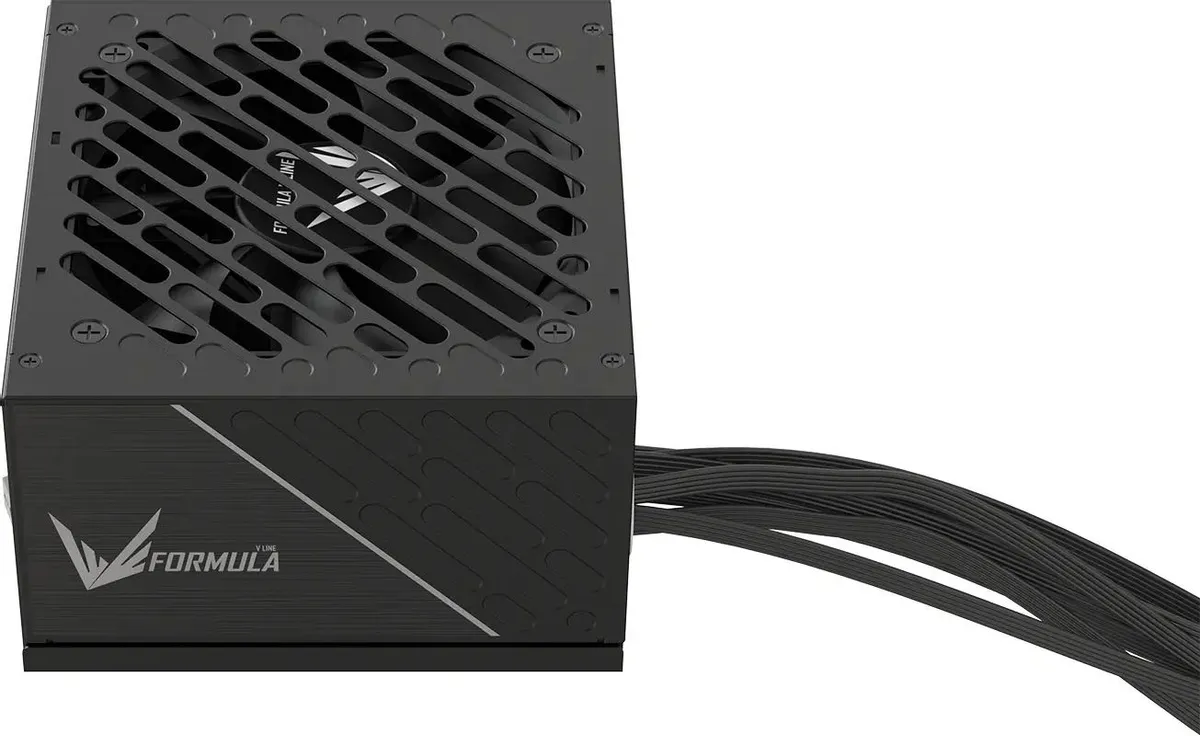 Блок питания 500 Вт Formula FV-500WD, черный, ATX, 1x24 pin, 1x4+4 pin, 1x6+2-pin, 6xSATA, 2xMolex, 80+ White. AFPC, 120 мм