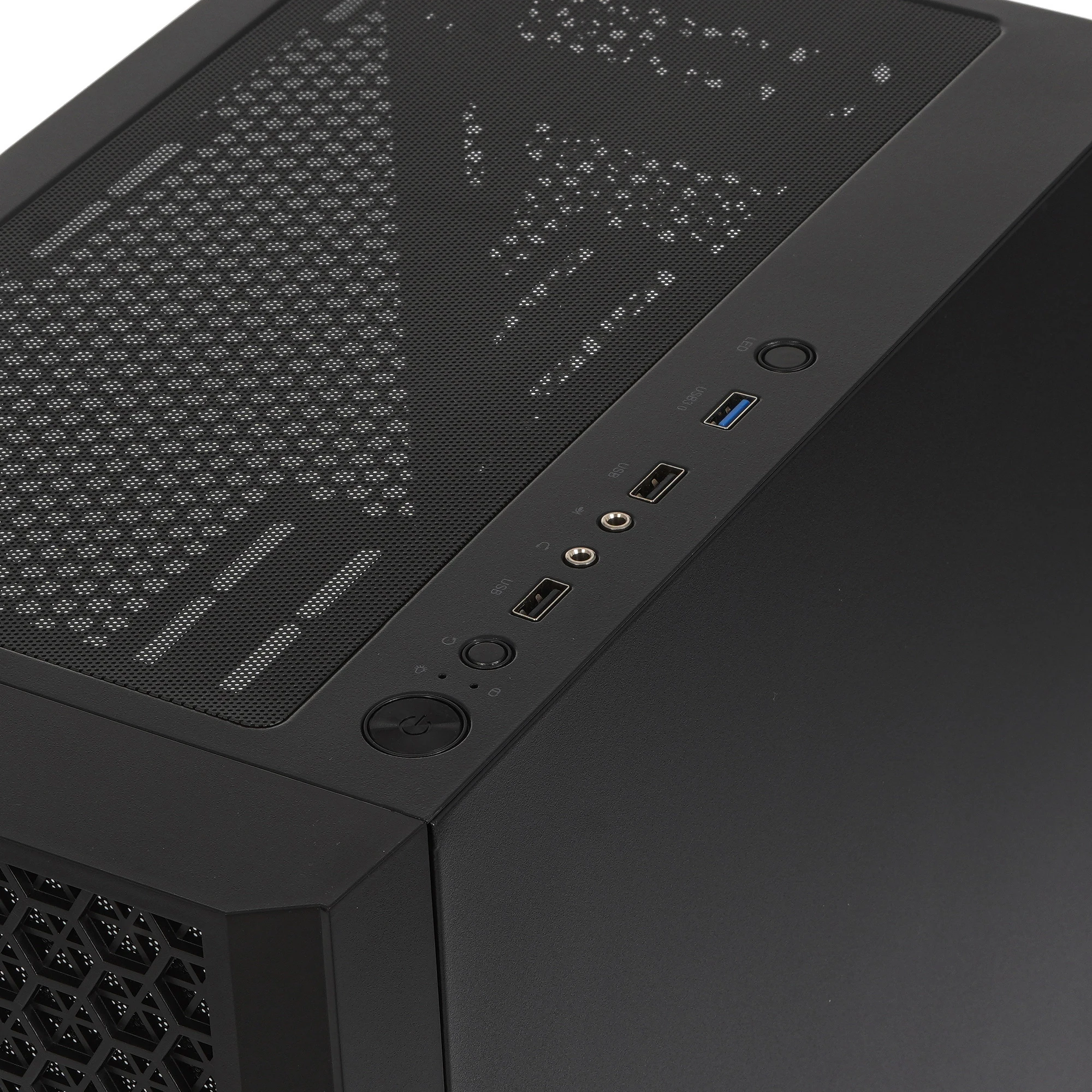 Корпус ACCORD (ACC-3312***); ATX; Midi-Tower; 2x3.5" int.; 2 x USB 2.0/1 x USB 3.0/Mic/Aud; чёрный