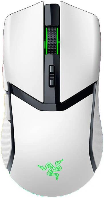 Мышь игровая Razer Cobra Pro White (RZ01-04660200-R3G1); BT/2.4 Ггц; USB; оптический; 30000 dpi; 7 кнопок; колесо-кнопка; встроенный аккумулятор; белы