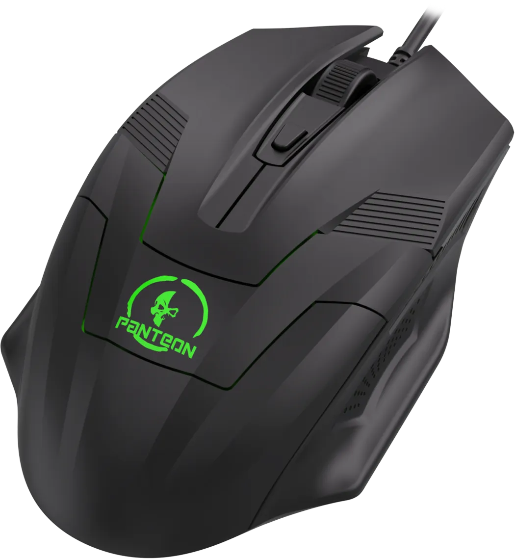 Мышь игровая Jet.A PANTEON LS74 Black (105)***; USB; оптический; 400-7200 dpi; 6 кнопок; колесо прок