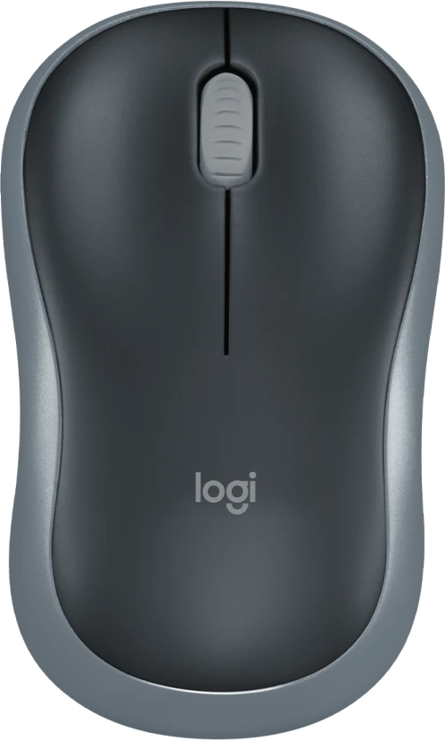 Мышь беспроводная Logitech M185 (910-002252***); 2.4 ГГц; USB; оптический; 1000 dpi; 3 кнопки; колес