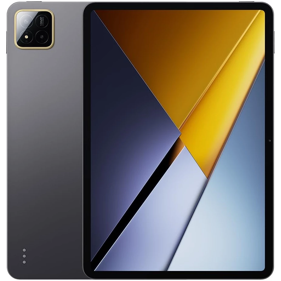 Планшет 11.2" POCO Pad X1 8 Гб/512 Гб серый, IPS 120 Гц, 3200x2136, Snapdragon 7+ Gen 3 8 ядер 2.8 Ггц, 13Мп/8 Мп BT5.4, Android 16, 8850 мА/ч